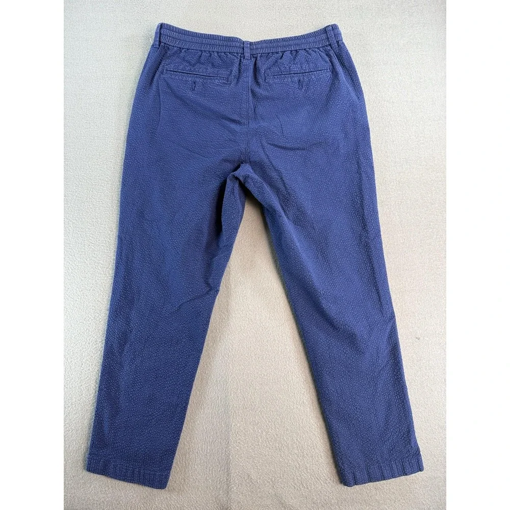 Banana Republic Pants Mens 32x30 Blue Athletic Fit Textured Chino Casual